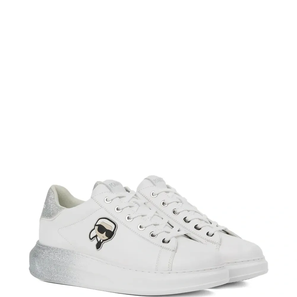 Кеды Kapri с глиттерной аппликацией