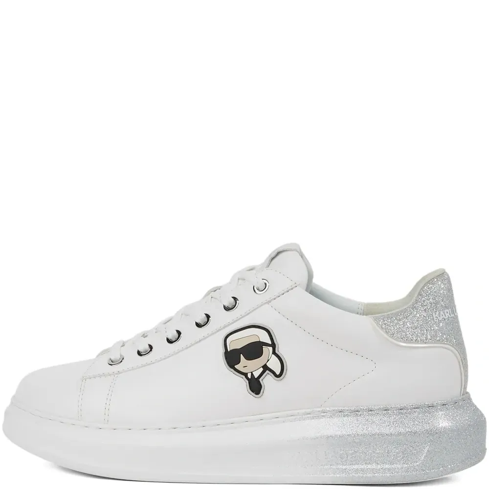 Кеды Kapri с глиттерной аппликацией