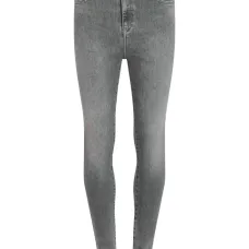 Узкие джинсы с завышенной талией Узкие джинсы с завышенной талией