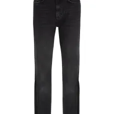 Джинсы с завышенной талией