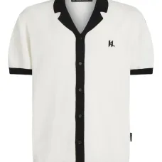 Рубашка с вышитым логотипом