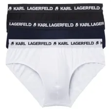 Комплект из трех трусов-брифов с логотипом