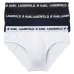 Комплект из трех трусов-брифов с логотипом