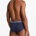 Комплект из трех трусов-брифов с логотипом