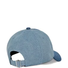 Двухцветная джинсовая кепка