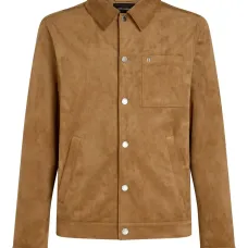 Куртка из искусственной замши