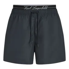 Плавки-шорты с двойным поясом