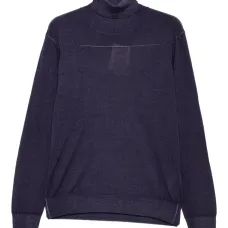 Свитер с воротником-стойкой