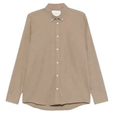 Рубашка с вышитым логотипом