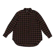 Клетчатая хлопковая рубашка