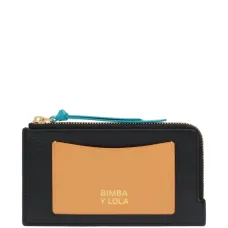 Кожаный кошелек на молнии