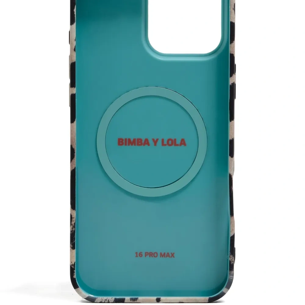 Чехол для iPhone 16 Pro Max с леопардовым принтом