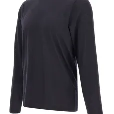 Футболка с длинными рукавами и круглым вырезом