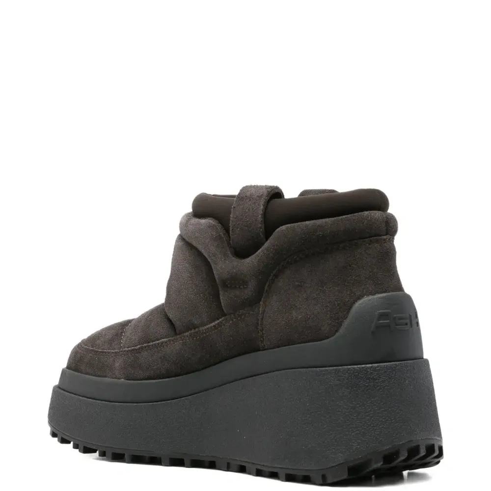 Ботинки на платформе с подкладкой