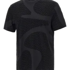 Футболка с круглым вырезом и принтом логотипа