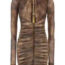 Платье со сборками