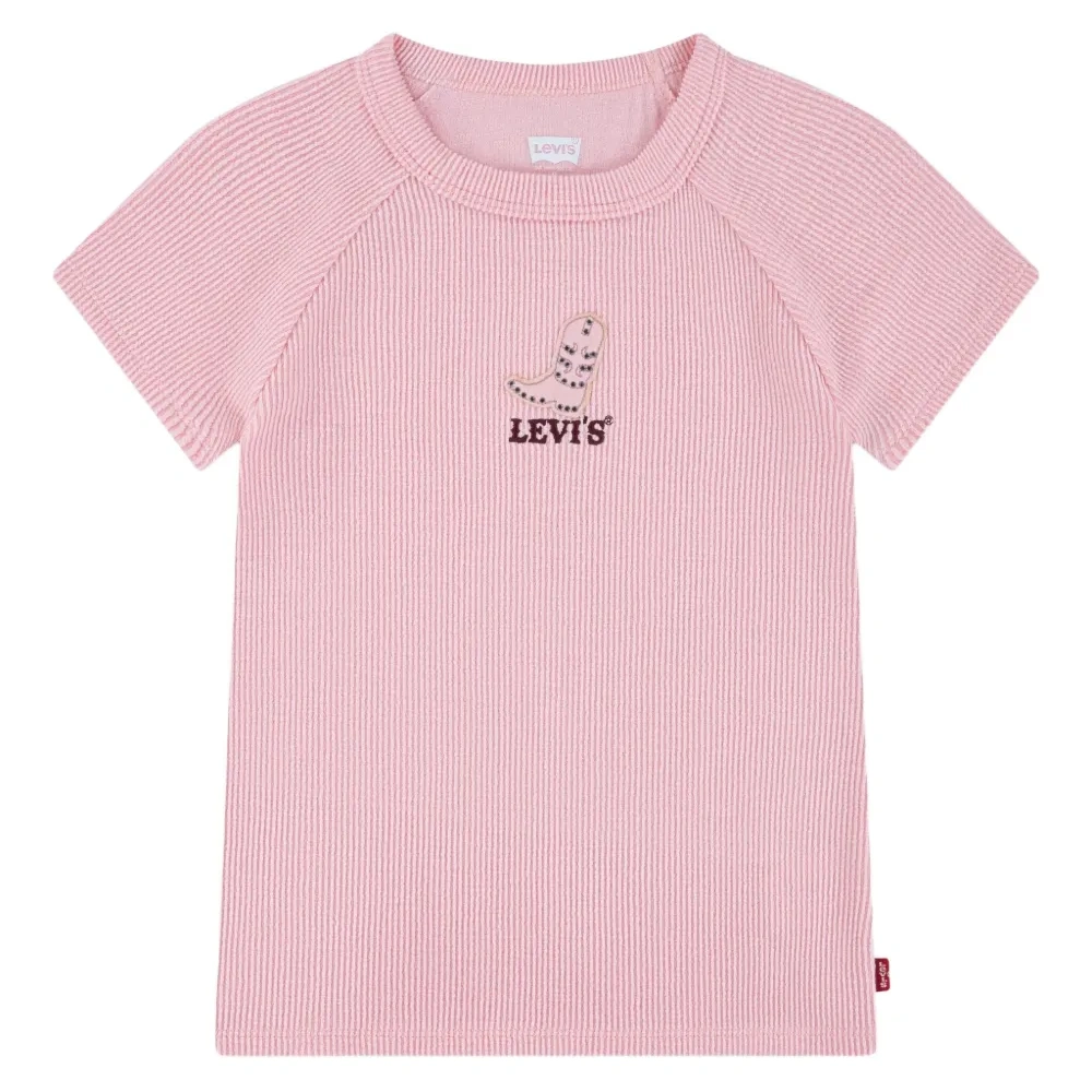 Футболка с регланом и графическим принтом