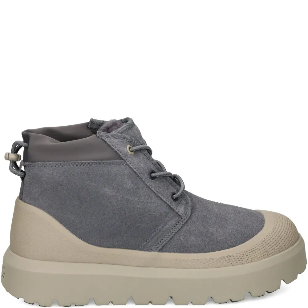 Замшевые ботинки Neumel на шнуровке