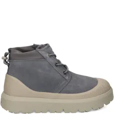 Замшевые ботинки Neumel на шнуровке