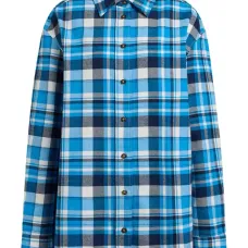 Фланелевая рубашка в клетку