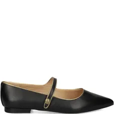 Балетки Мэри Джейн с заострённым носком