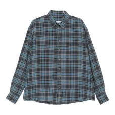 Рубашка в клетку на пуговицах