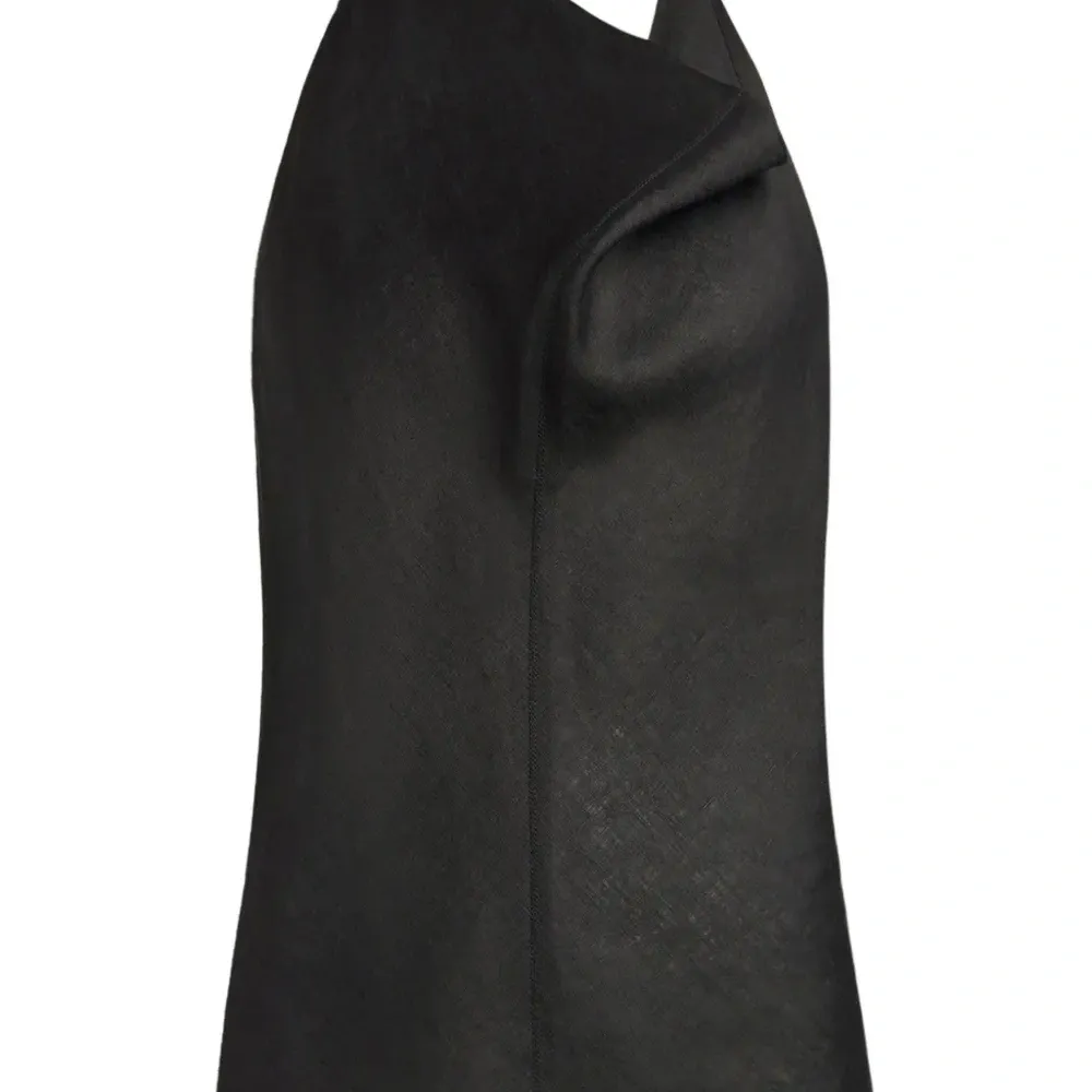 Блузка с вырезом халтер