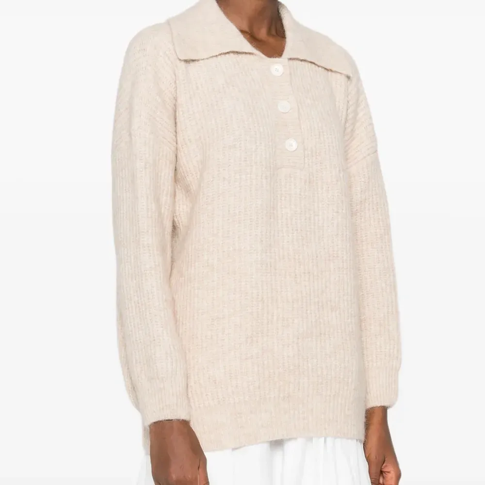 Рубашка-поло в рубчик