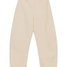 Хлопковые зауженные брюки