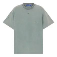 Футболка из хлопка с эффектом потертости Футболка из хлопка с эффектом потертости