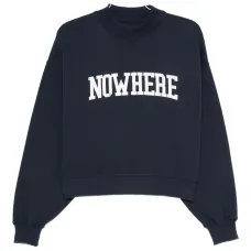 Свитшот с принтом-слоганом