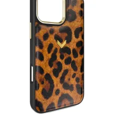 Чехол для iPhone 16 Pro Max с леопардовым принтом Чехол для iPhone 16 Pro Max с леопардовым принтом