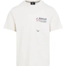 Футболка с графическим принтом и карманом