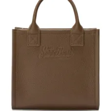 Мини-сумка-тоут с тиснённым логотипом