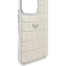 Чехол для iPhone 16 Pro Max с эффектом крокодиловой кожи Чехол для iPhone 16 Pro Max с эффектом крокодиловой кожи