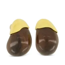 Деревянные серьги