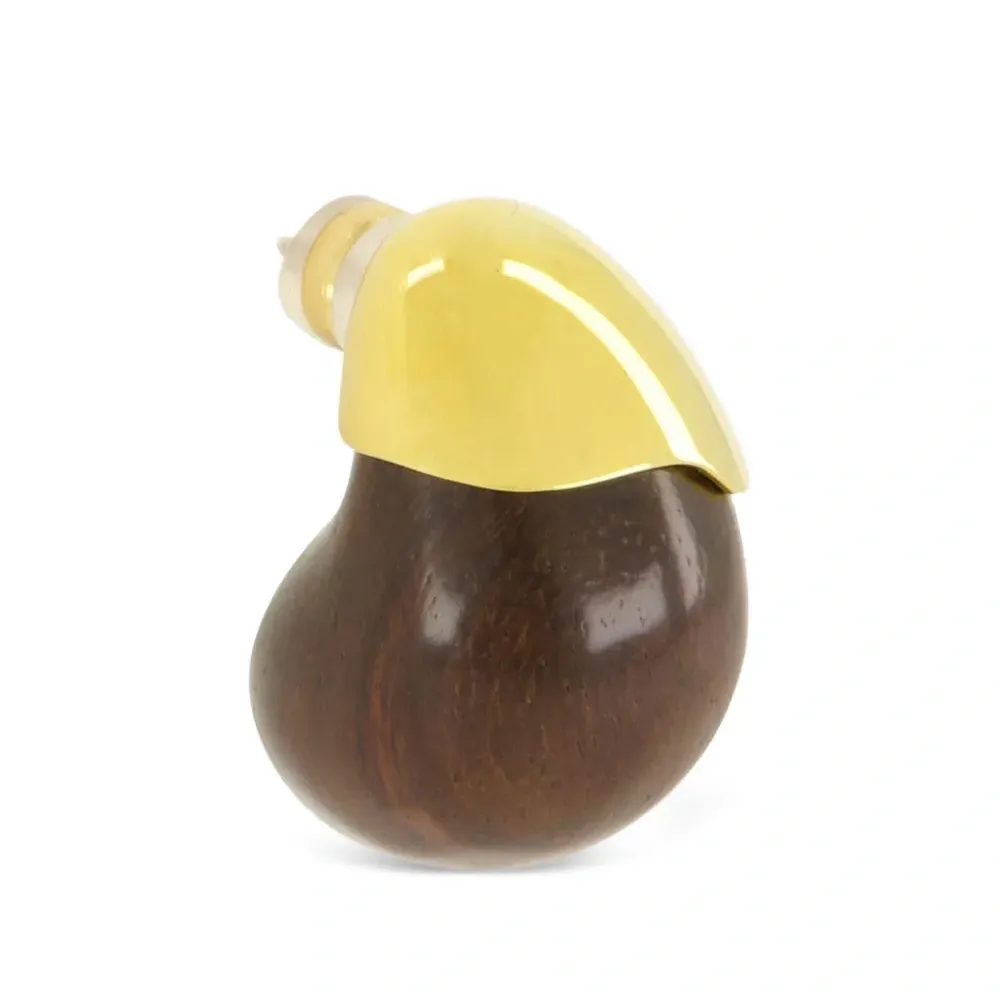 Деревянные серьги