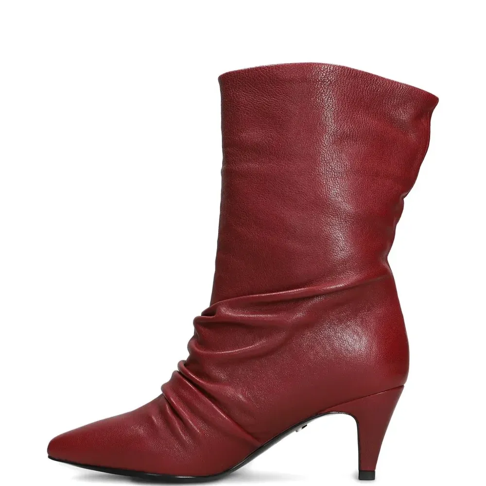 Сапоги Laika со сборкой, каблук 55 мм Сапоги Laika со сборкой, каблук 55 мм