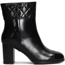 Стёганые ботинки Tuli на каблуке 65 мм