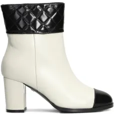 Стёганые ботинки Tuli на каблуке 65 мм