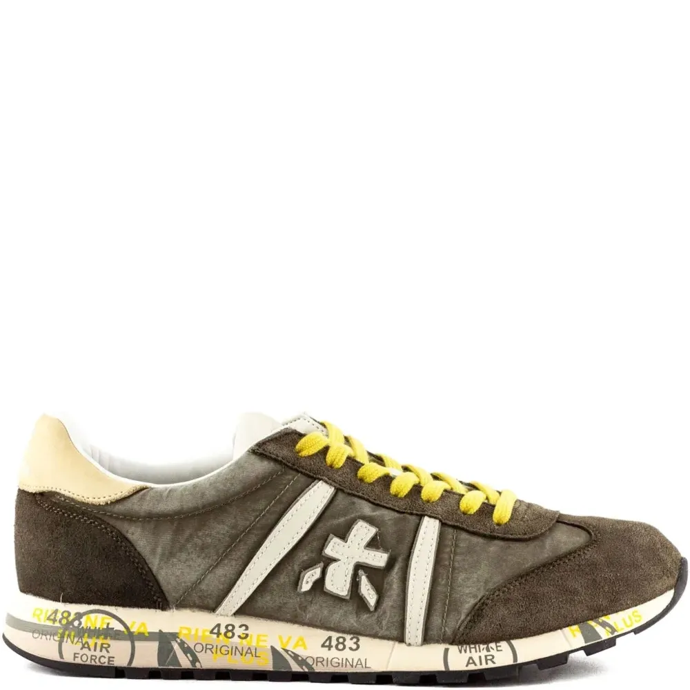 Кроссовки Lucy с кожаными полосками