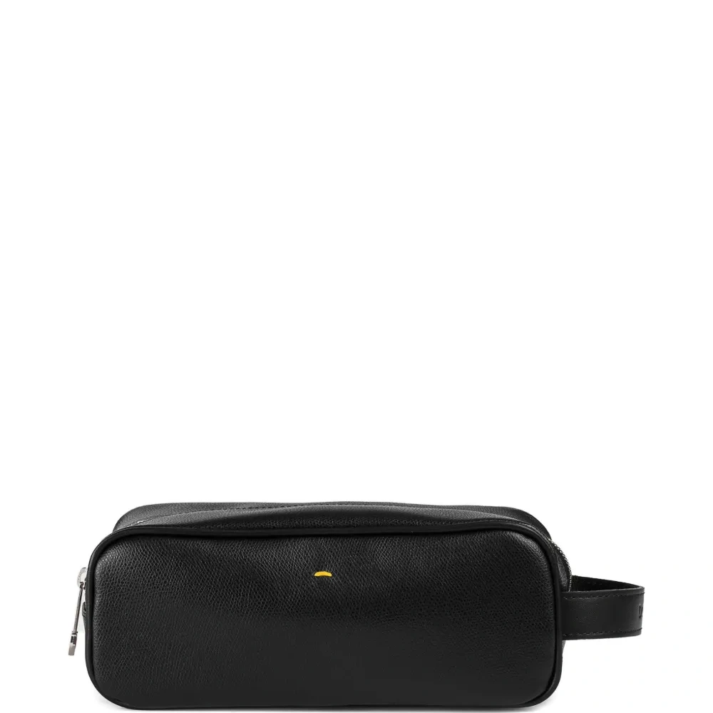 Кожаная косметичка