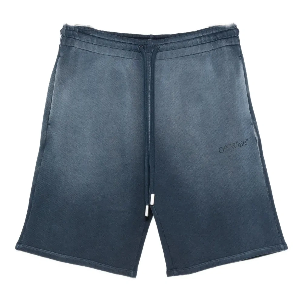 Шорты с градиентом и кулиской