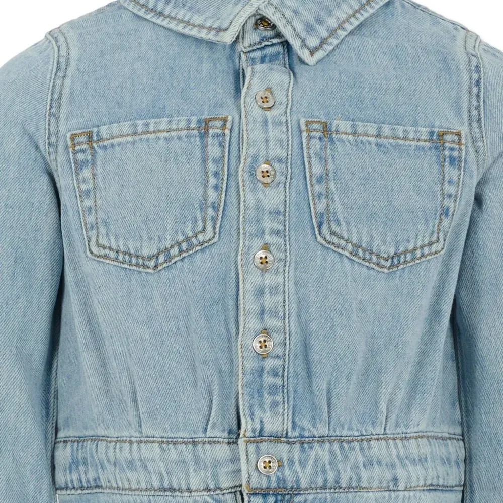 Джинсовое платье