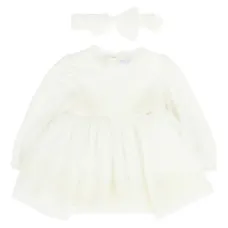 Кружевное платье с вышивкой (набор из двух) Кружевное платье с вышивкой (набор из двух)