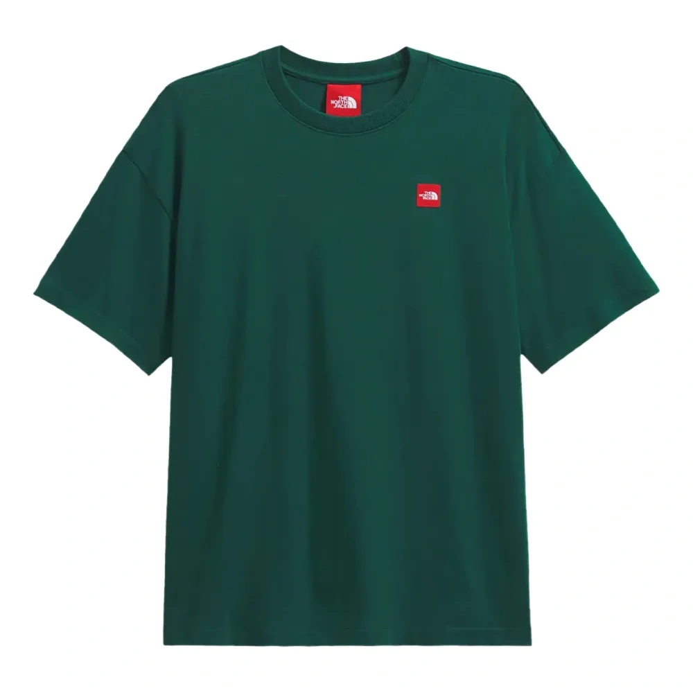 Футболка с коротким рукавом и нашивкой с логотипом