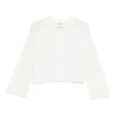 Кардиган с ажурными рукавами Кардиган с ажурными рукавами