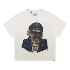 Футболка с принтом "Biker Dog"