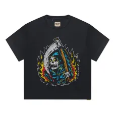 Хлопковая футболка с принтом "Жнец"