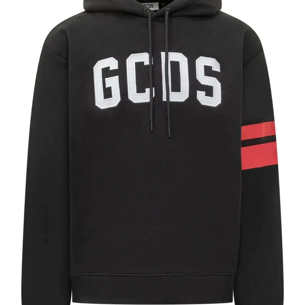 Худи с полосатыми рукавами